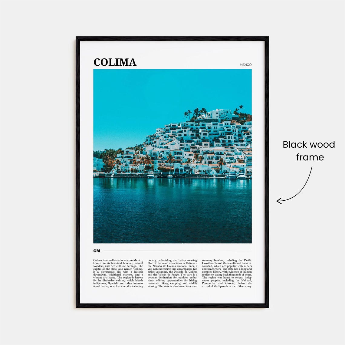 Colima Travel Poster Colima Wall Art Colima Poster Print Colima Photo Colima Decor Mexico - Image 2