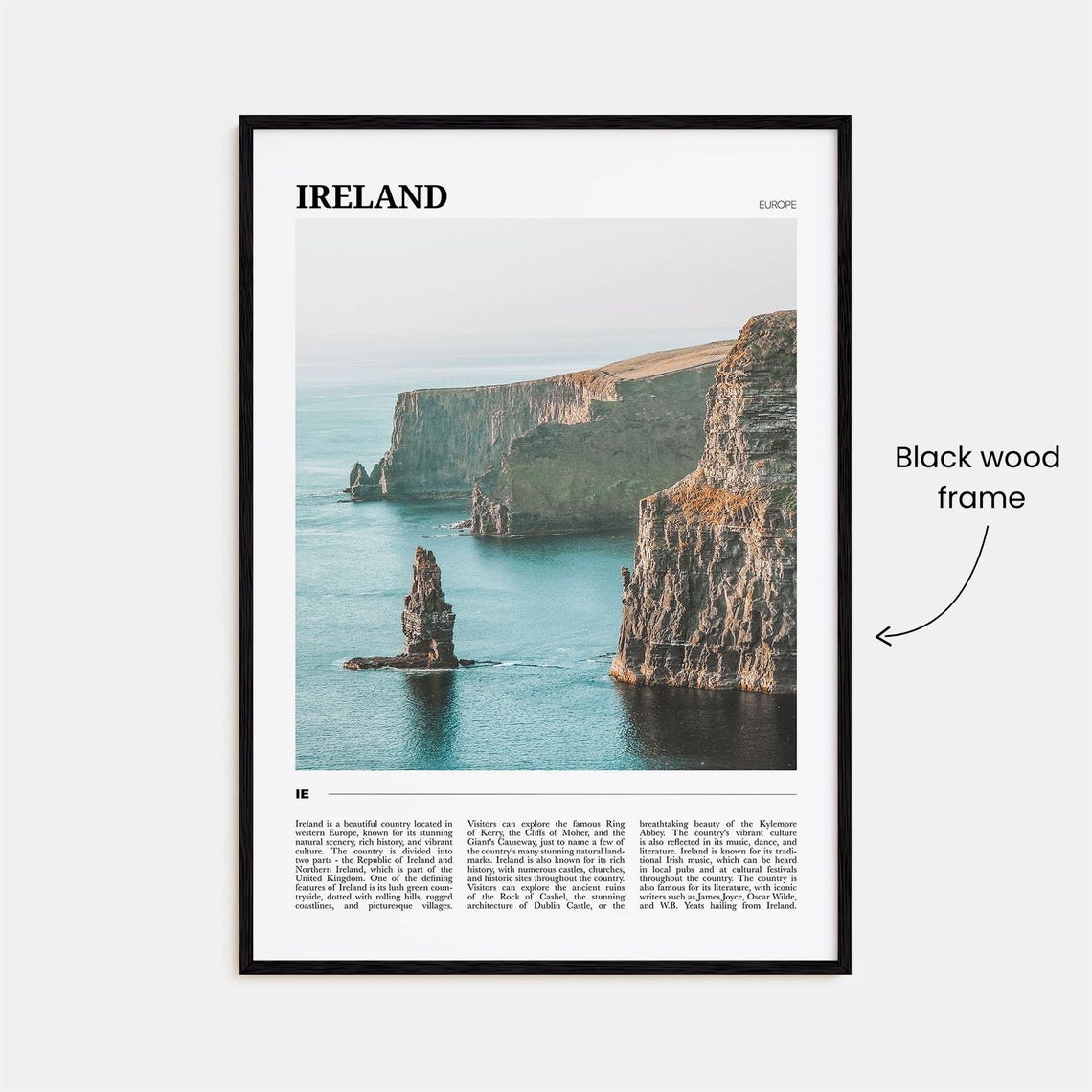 Ireland Photo Europe Travel Poster - Image 2