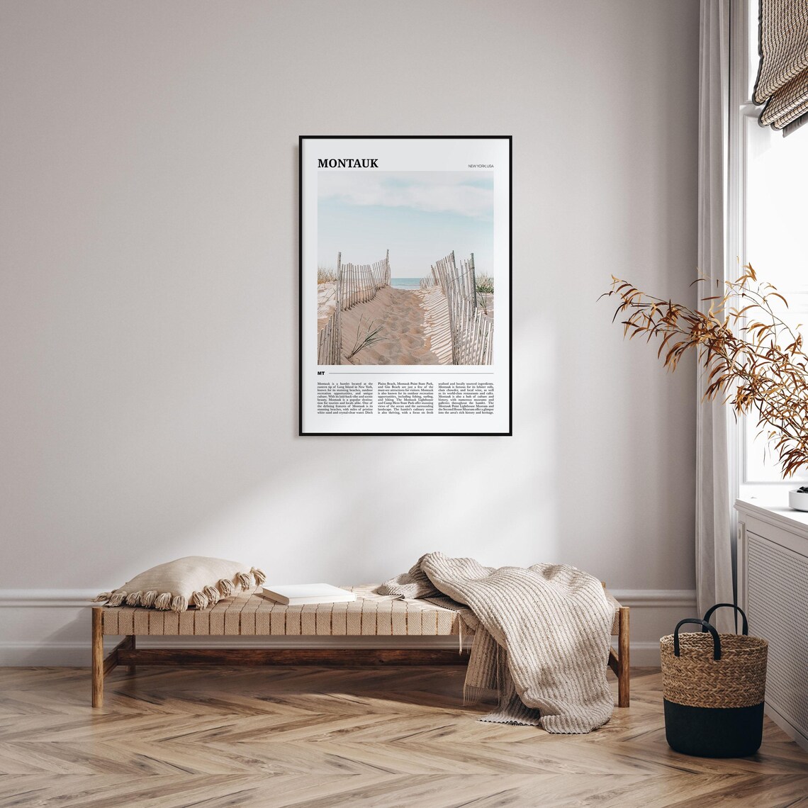 Montauk Travel Poster, New York USA Art Print - Image 4
