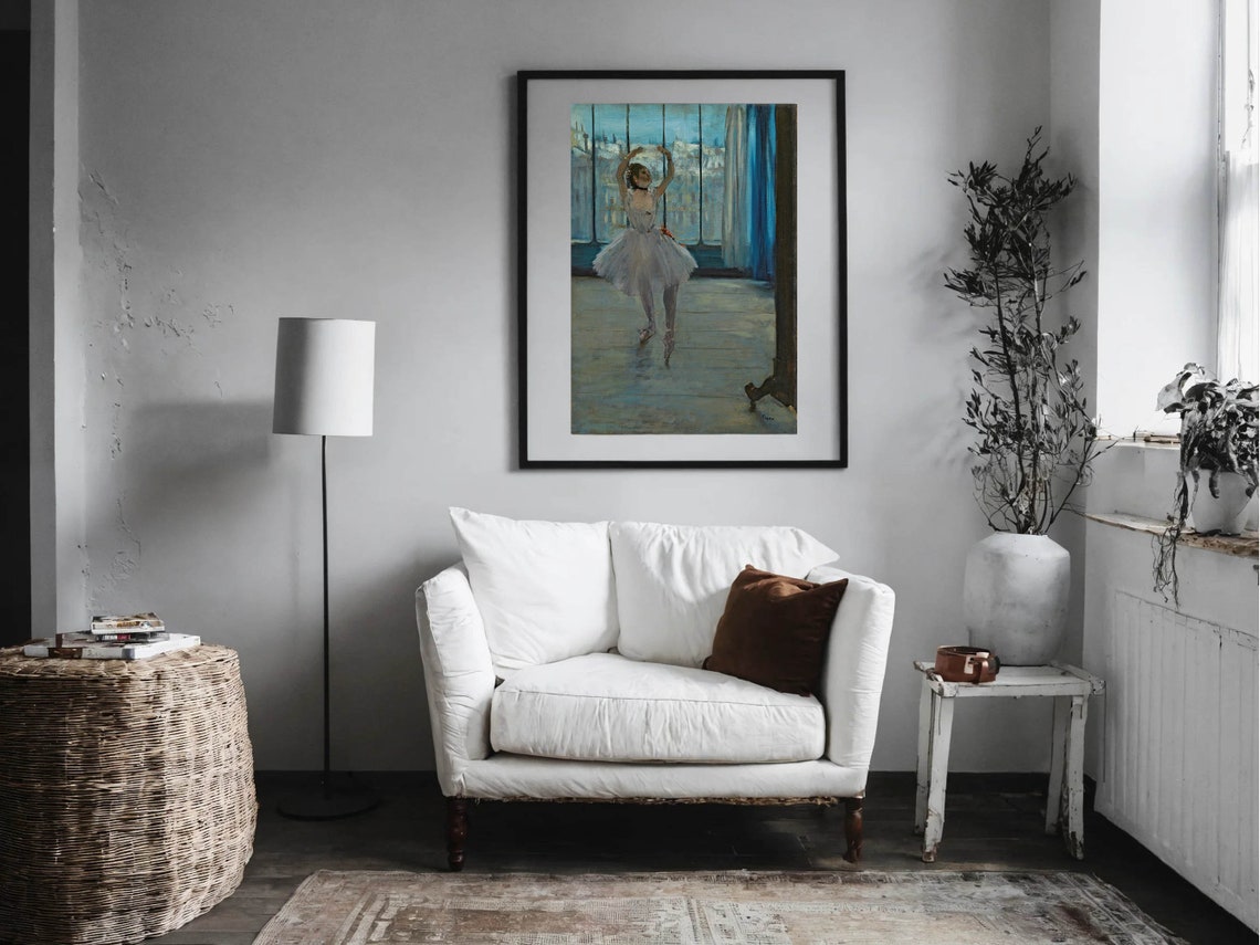 Edgar Degas Dancer in Front of a Window Ballerina Ballet Poster - Image 6