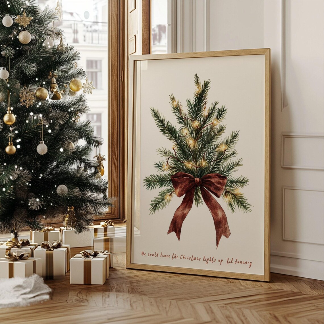 We Could Leave the Christmas Lights Up Til January, Poster - Image 3