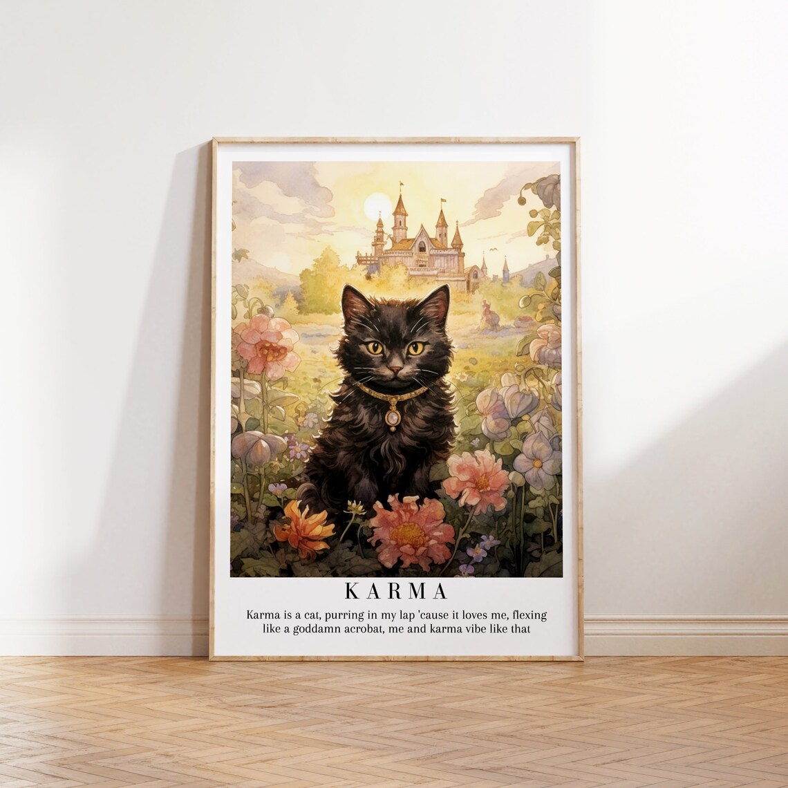 Karma Midnights Album Poster, Watercolor Print - Image 3