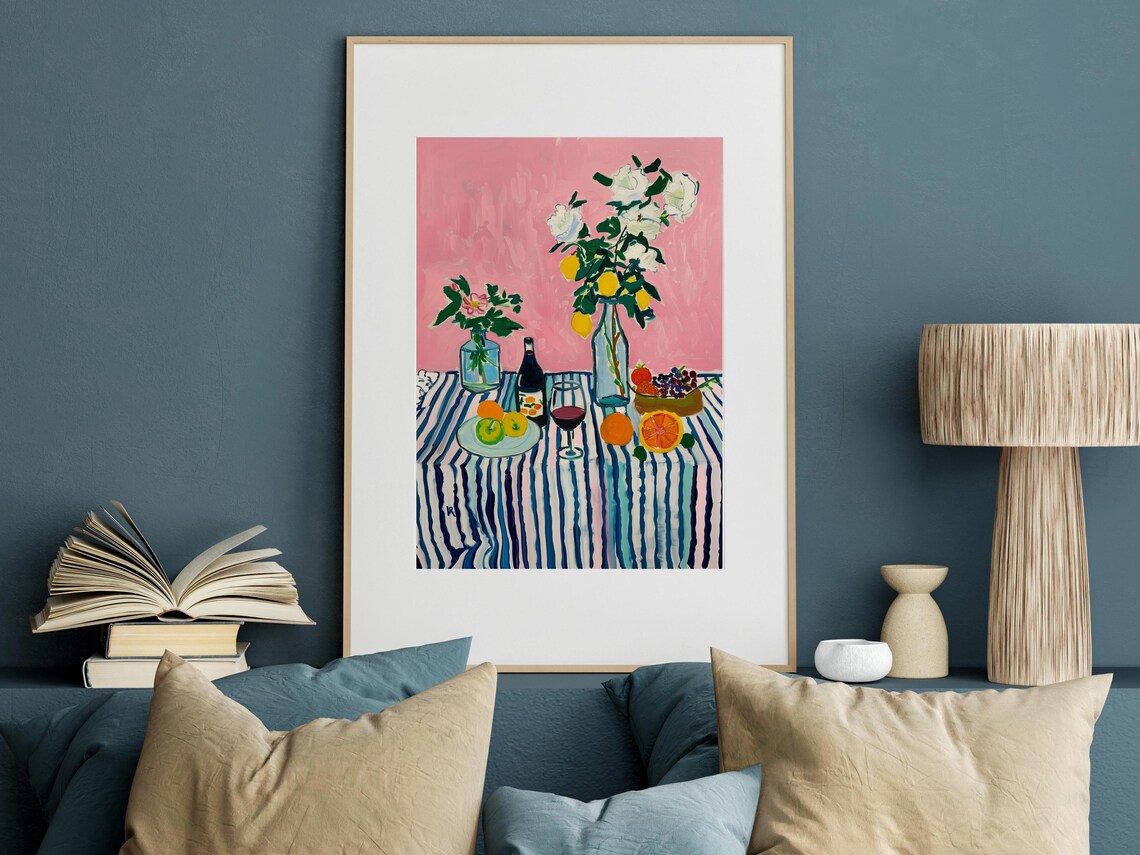 Kitchen Food Contemporary Travel Poster - Image 6