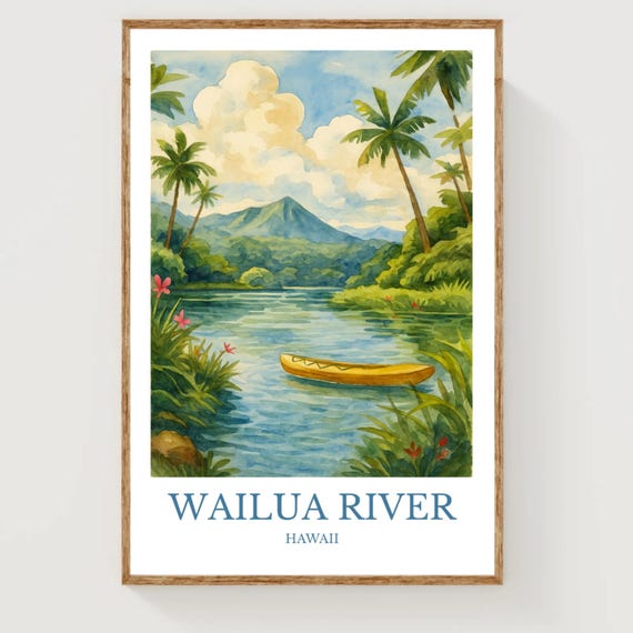 Wailua River Poster