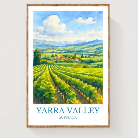 Yarra Valley Poster