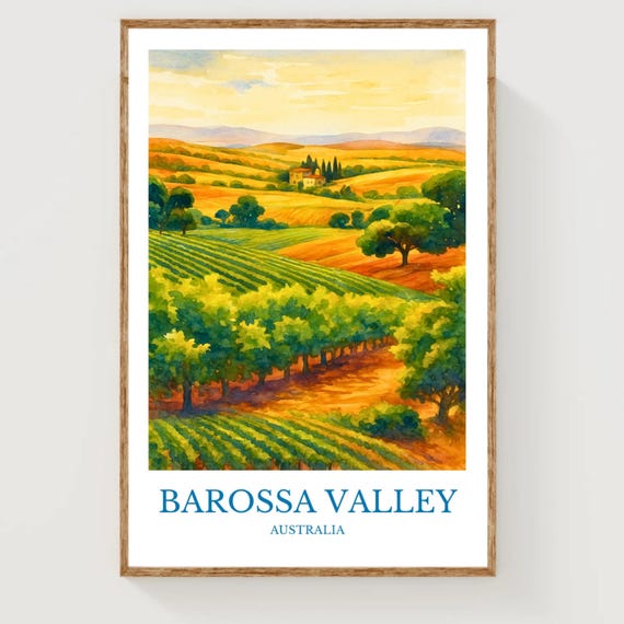 Barossa Valley Poster