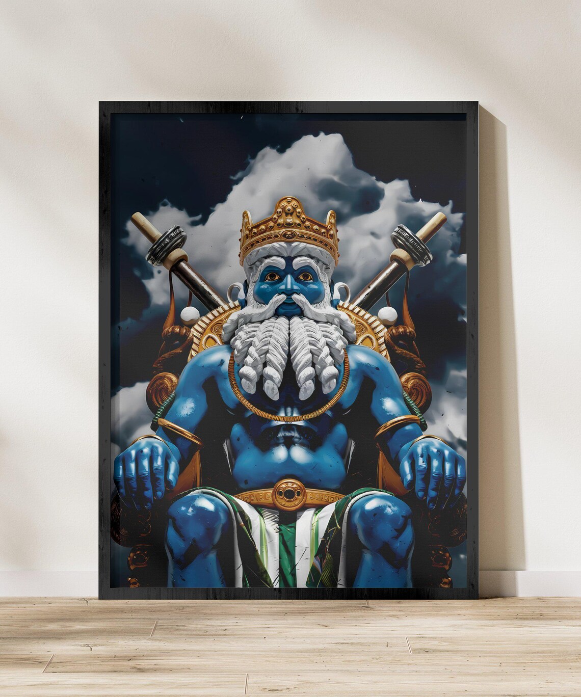 Orisha, Cuban Santeria Yoruba Mythology Art Print