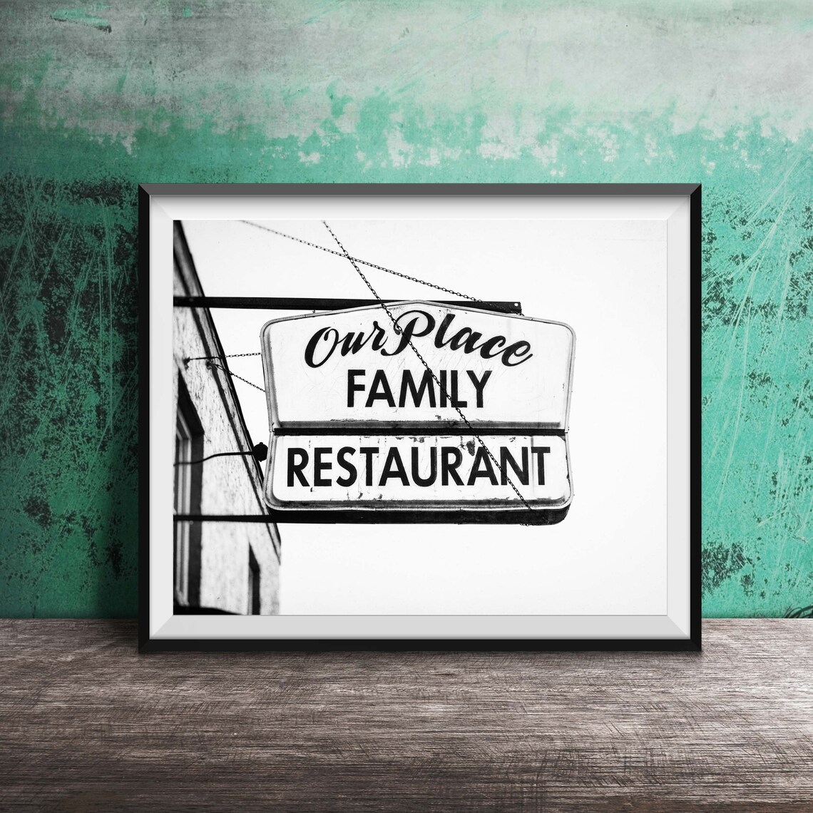 Our Place Family Restaurant, Kitchen Photo Print - Image 2