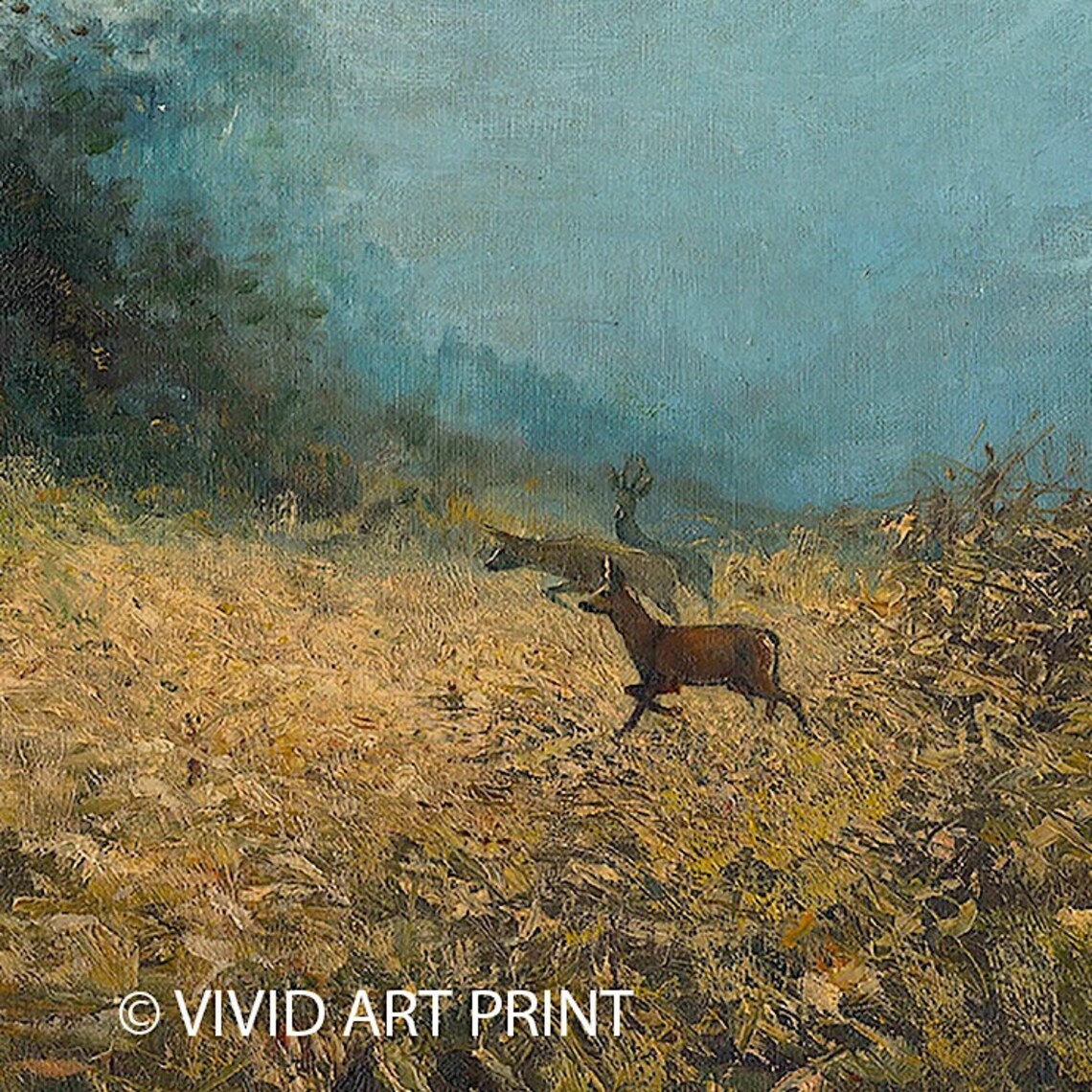 Vintage Realist Landscape, Glade Art Print - Image 4