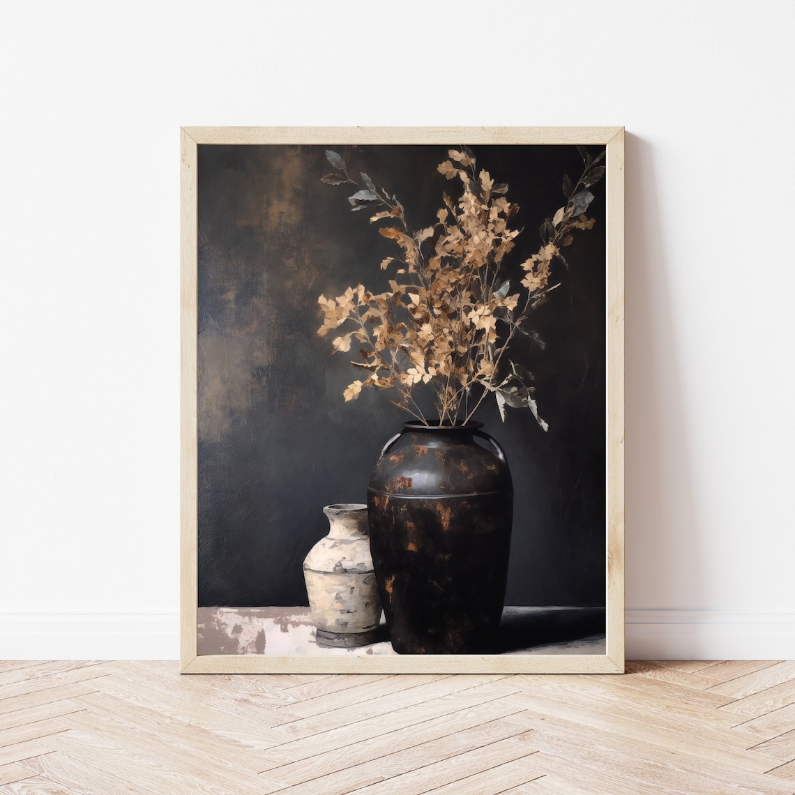 Rustic Botanical Still Life, Vintage Plant Art Print - Image 2