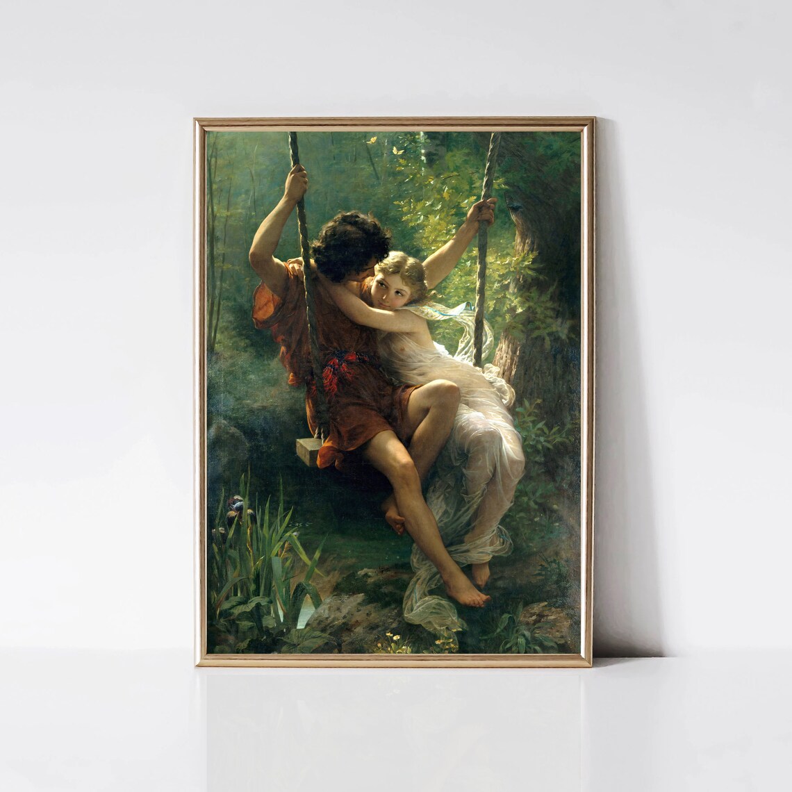 Springtime by Pierre Auguste Cot, Vintage Portrait Print