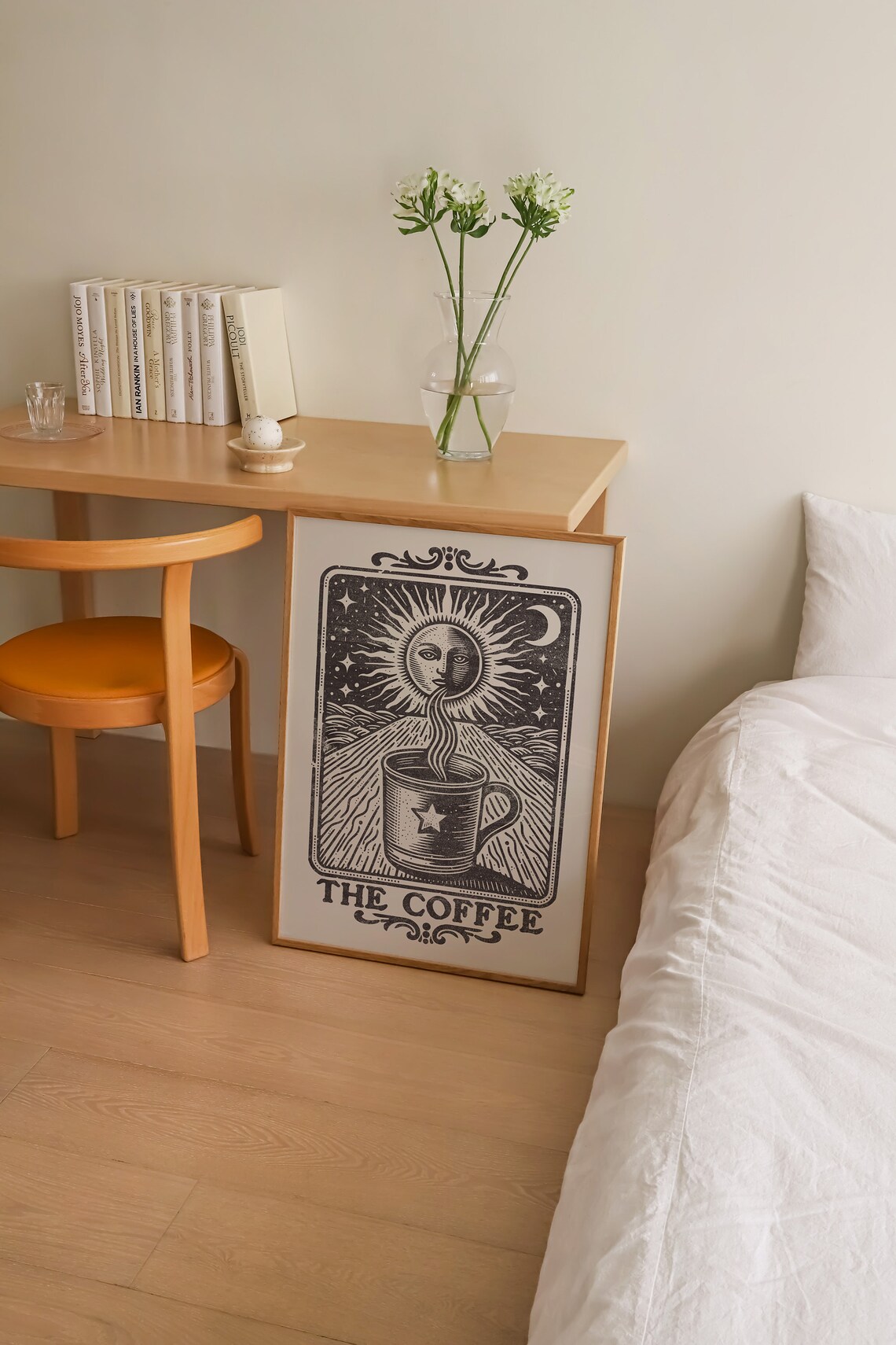 Coffee Tarot Card Print, Mystical Kitchen Decor - Image 2