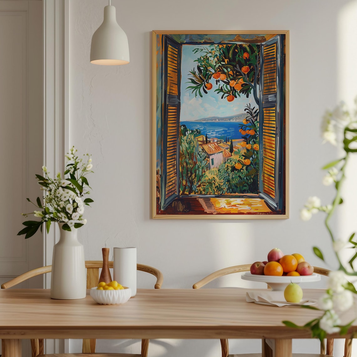 Open Window Henri Matisse Mediterranean Sea Art Print - Image 3