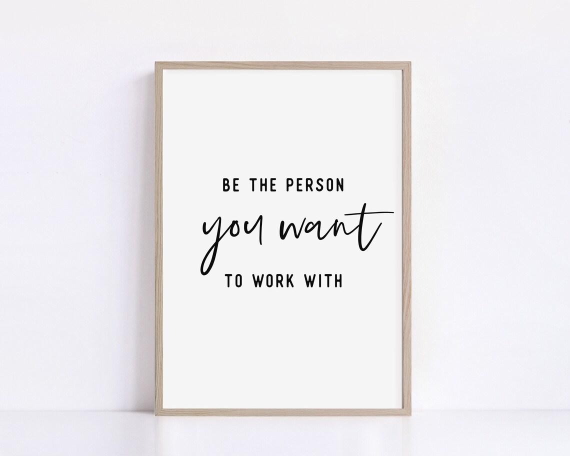 Teamwork Quotes Office Art Print, Workplace Positivity - Image 2