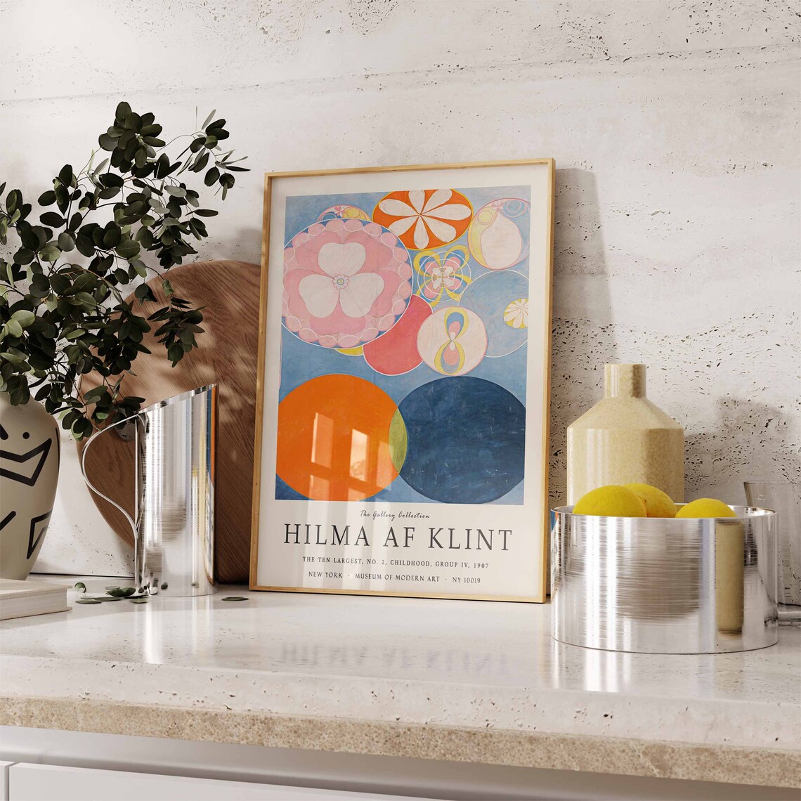 Hilma af Klint The Ten Largest No 2 1907 Abstract Art Poster - Image 3