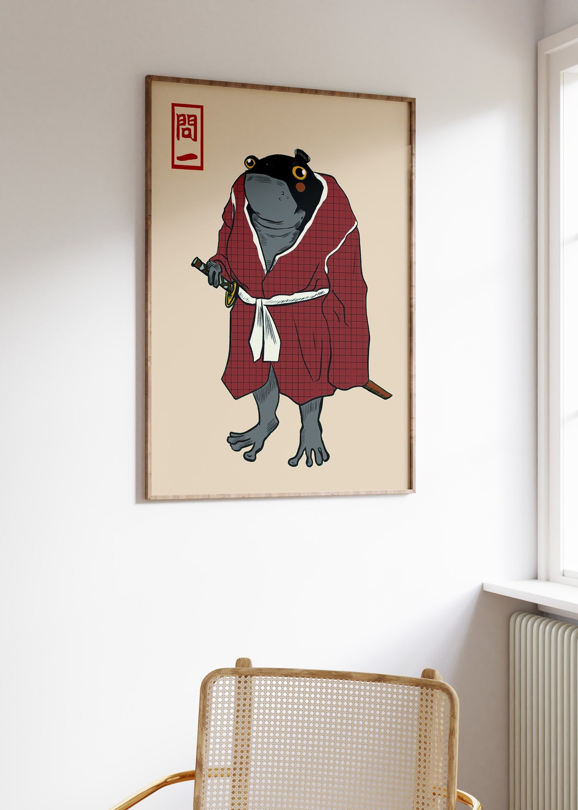 Matsumoto Hoji Frog Vintage Art Print - Image 2