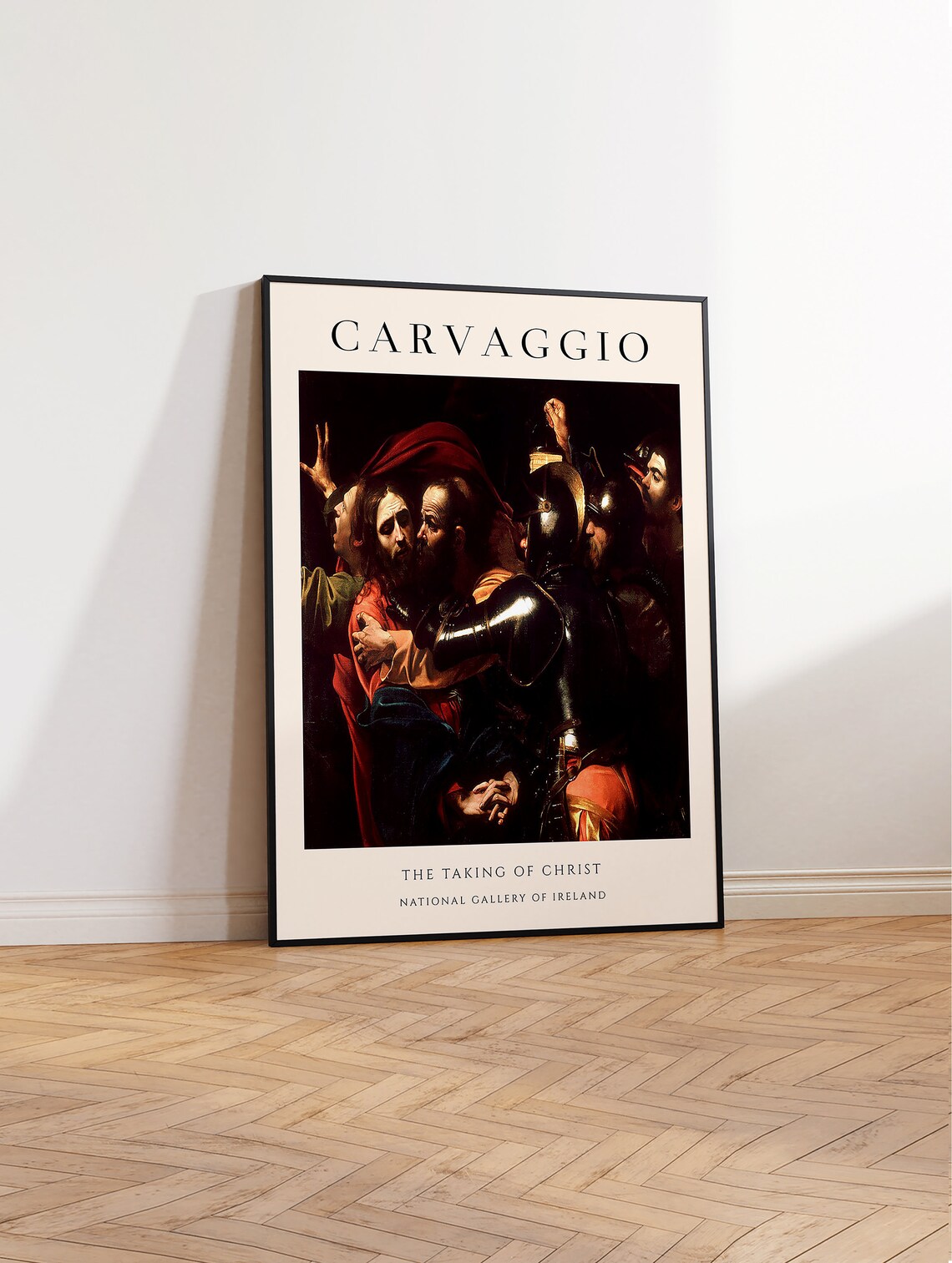 Caravaggio The Taking of Christ Art Print - Image 2
