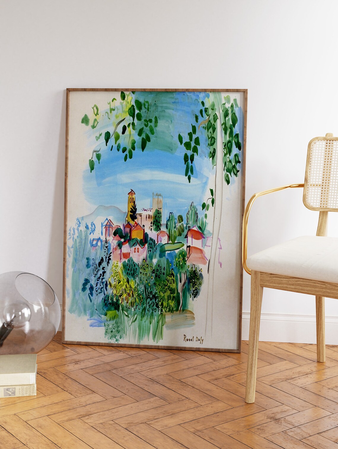 Raoul Dufy Vernet Les Bains Fauvist Art Print - Image 2