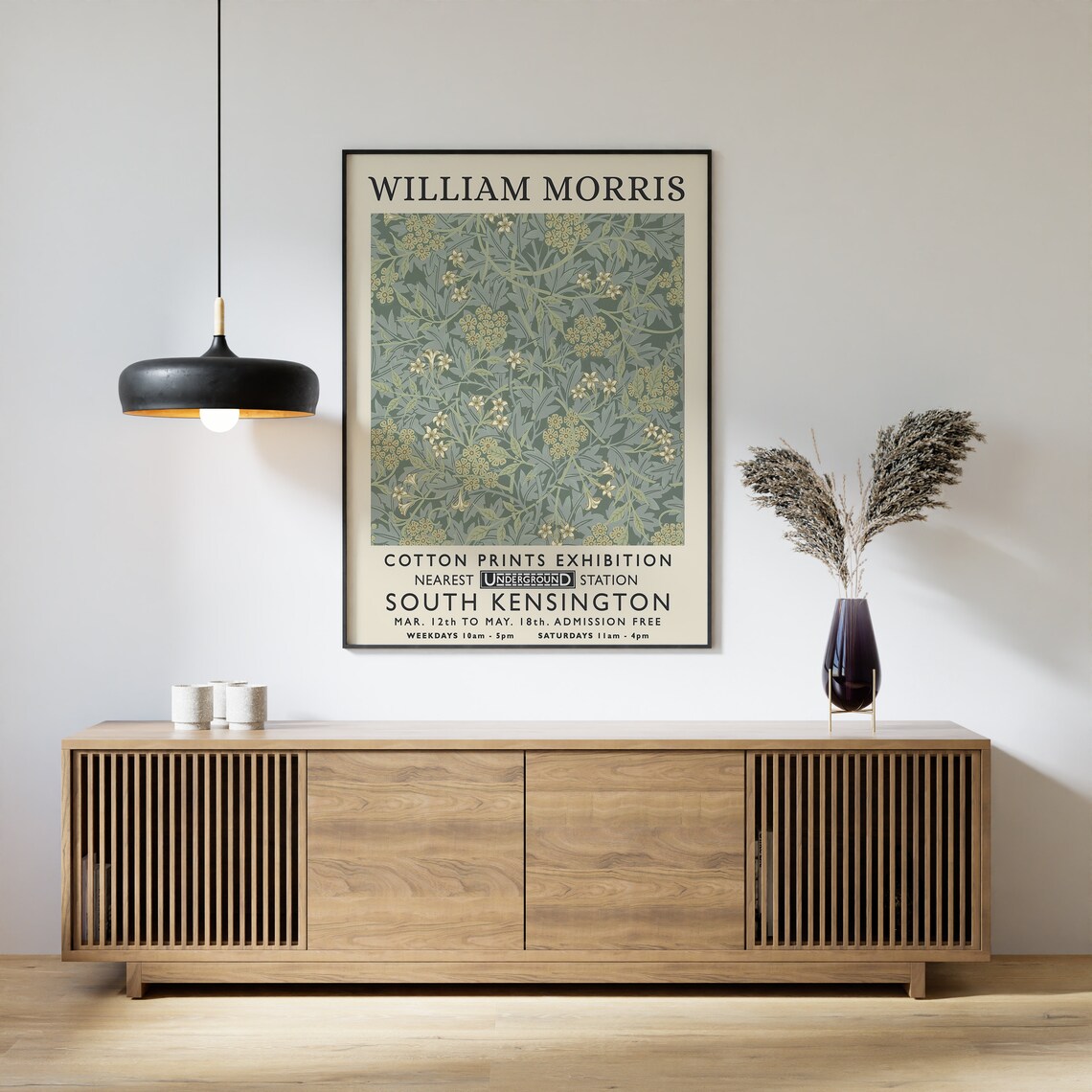 William Morris Vintage Floral Art Print - Image 2