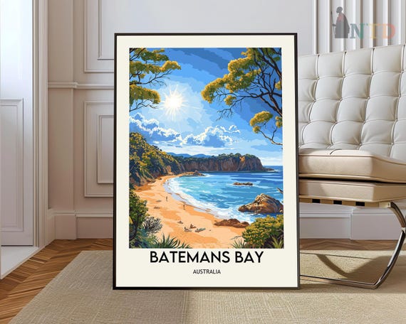 Batemans Bay Poster Wall Art Print Photo Clyde River