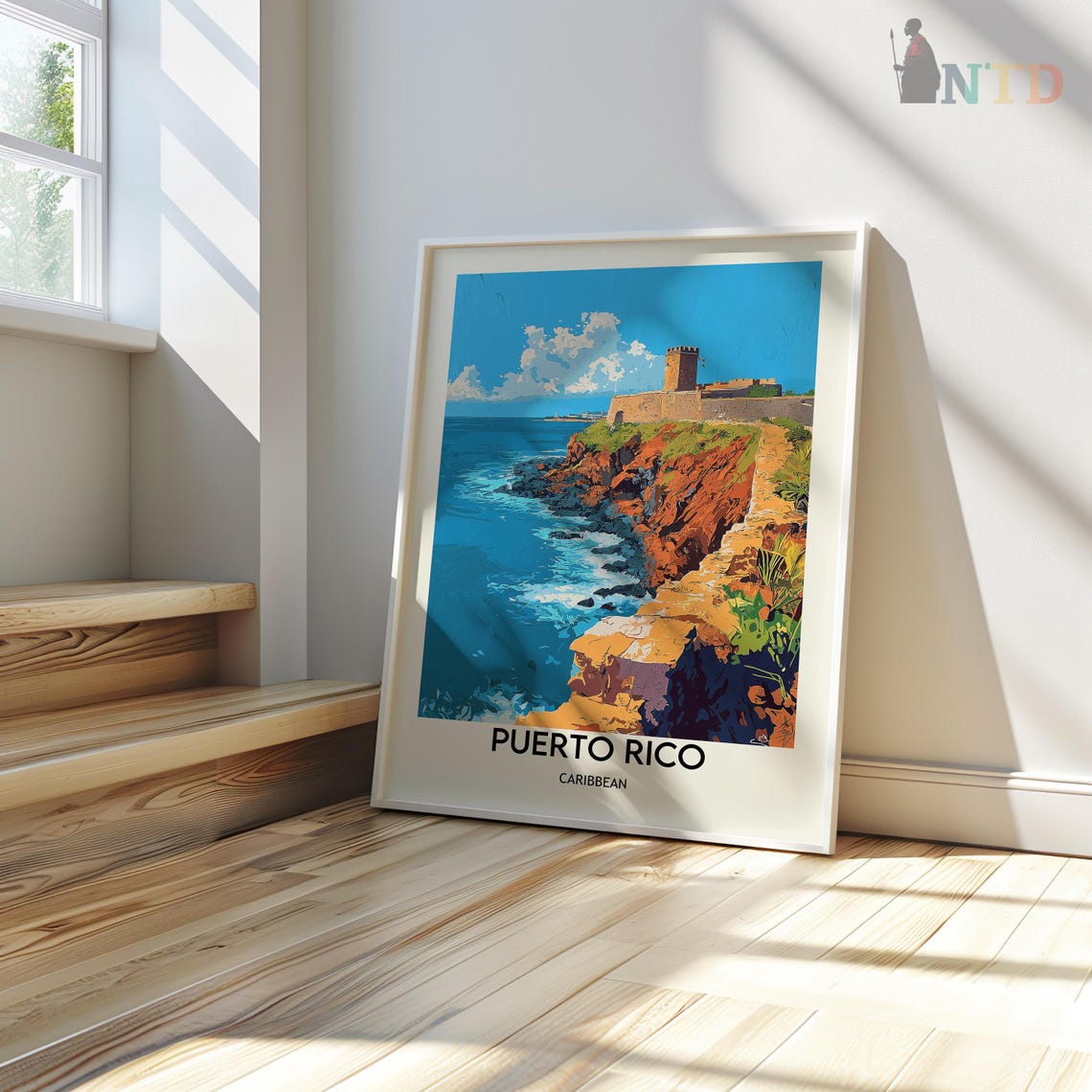 Puerto Rico Print Puerto Rico Wall Art Puerto Rico Poster Puerto Rico Photo Puerto Rico Poster Print San Juan Puerto Rico Poster - Image 3