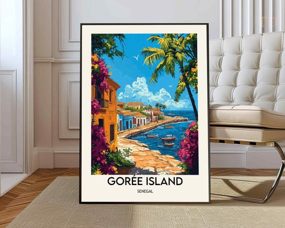 Goree Island Print Wall Art Poster Photo Senegal