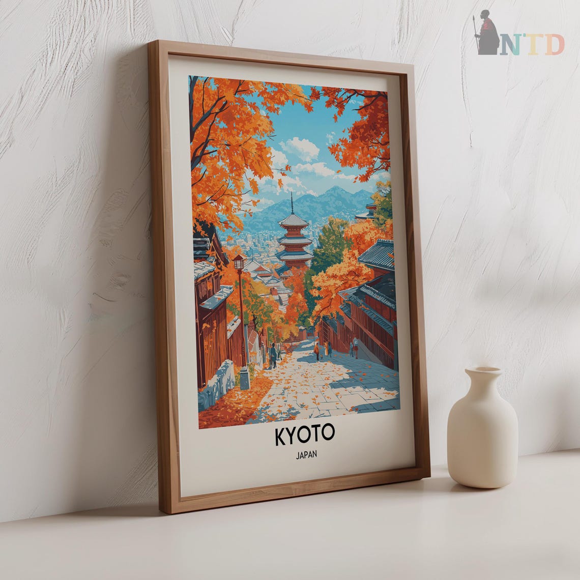 Kyoto Print Kyoto Wall Art Kyoto Poster Kyoto Photo Kyoto Poster Print Kyoto Wall Decor Japan Poster Japan Print Kyoto City Japan - Image 2