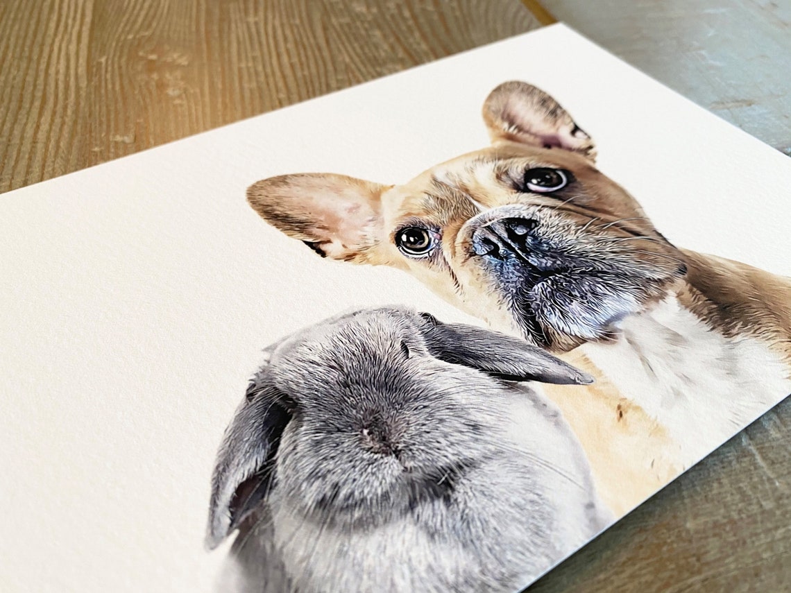 Custom Pet Portrait - Peekaboo Pet Art - Image 4
