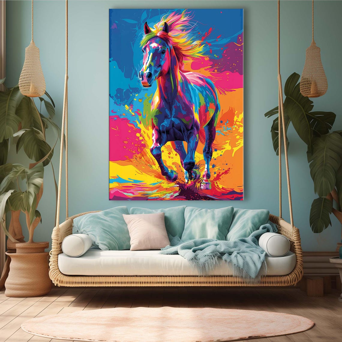 Horse Prints Wall Art Print Farm Animals Framed Horse Hobby Horse Photo Horse Print Horse Gifts Modern Art Wall Print - Image 5