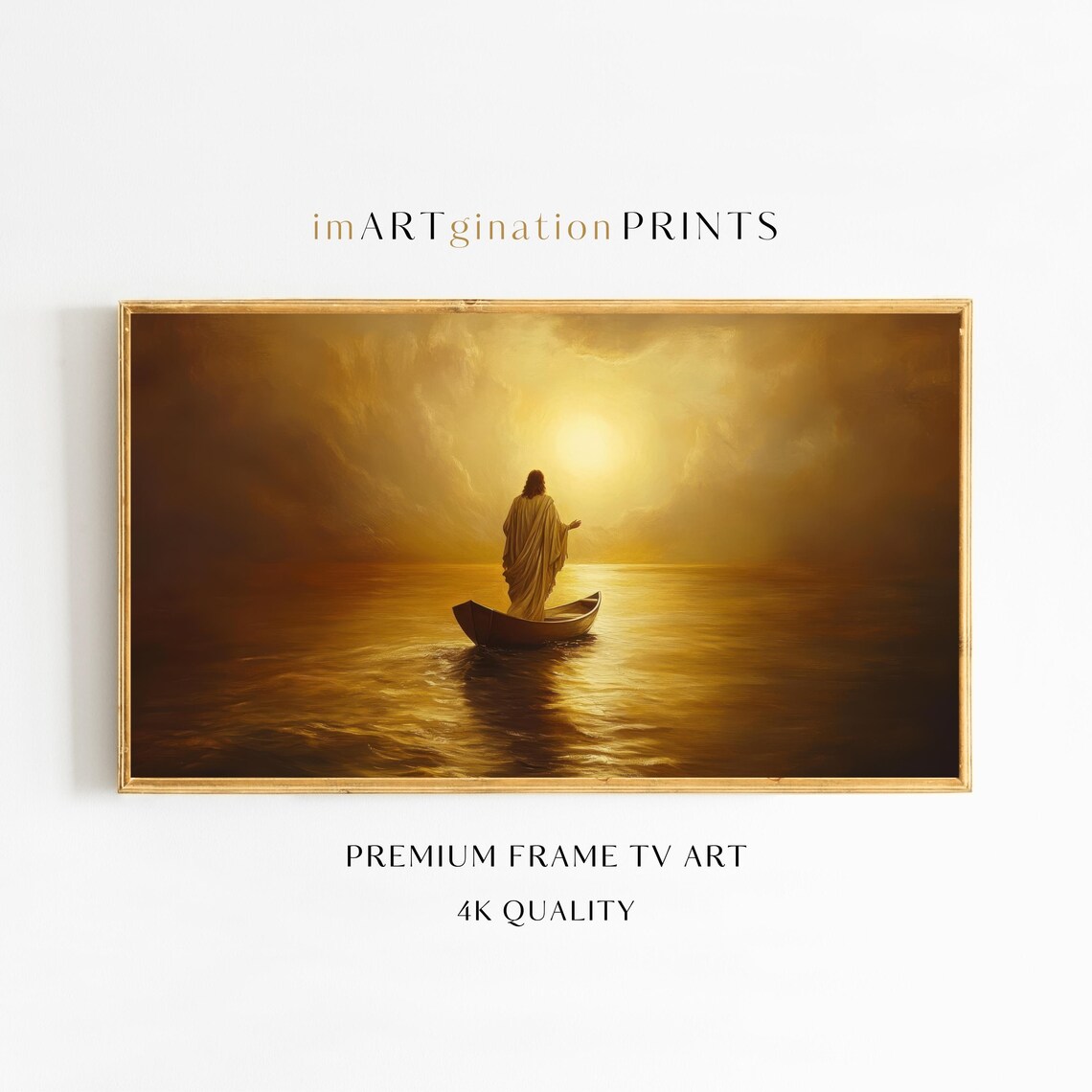 Jesus Vintage Christian Art Print, Religious Decor