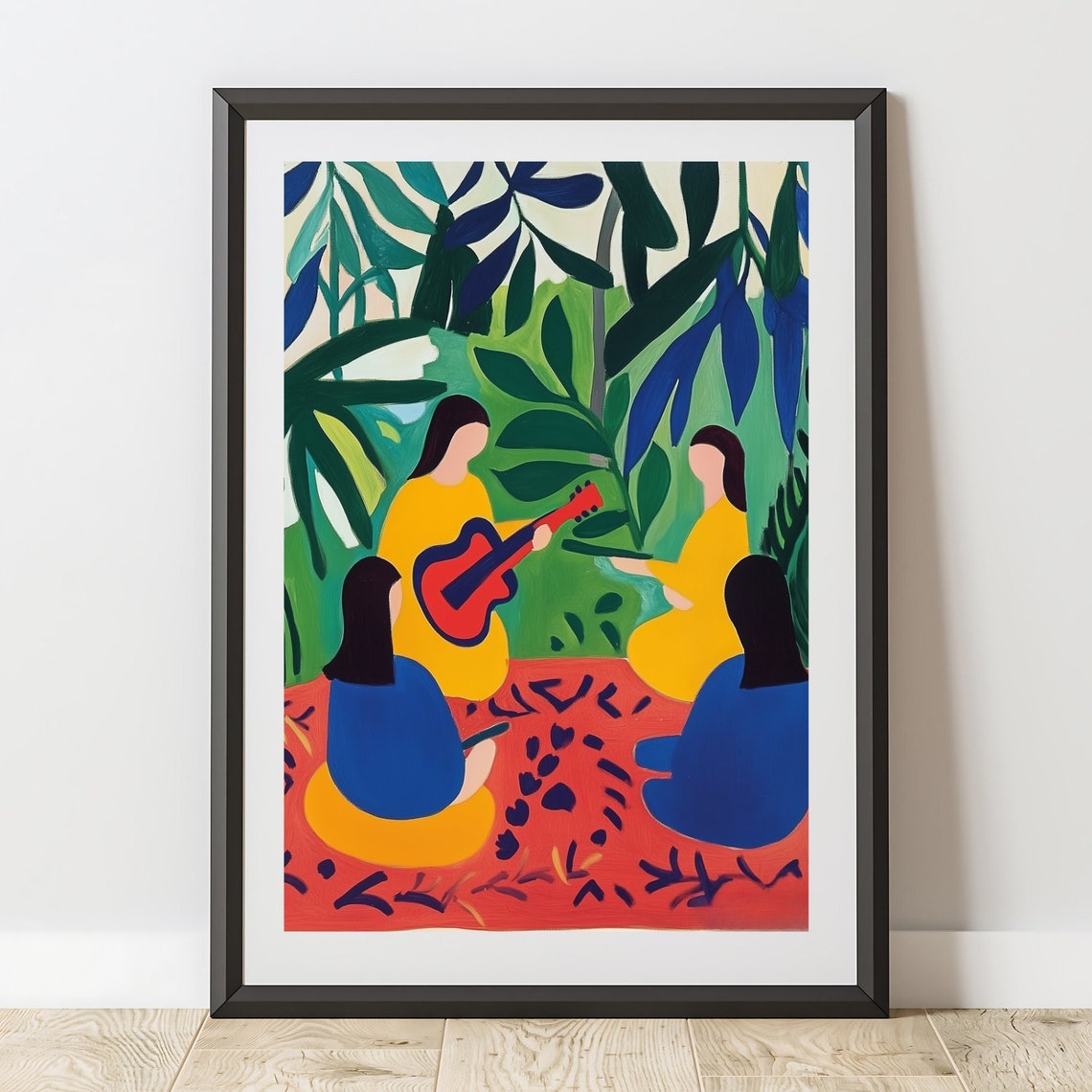 Henri Matisse Print Maximalist Wall Art Bold Abstract Art Dcor For Living Room Home Office