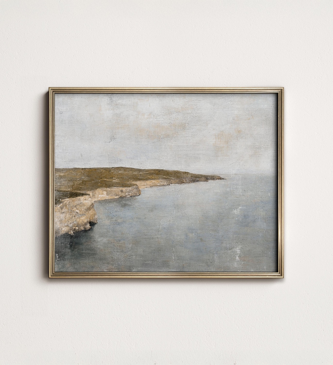 Australia Coastal Painting Minimalist Seaside Art Print