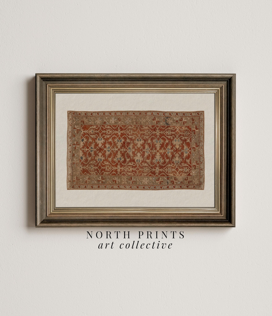 Tapestry Wall Art, Vintage Textile Autumn Decor