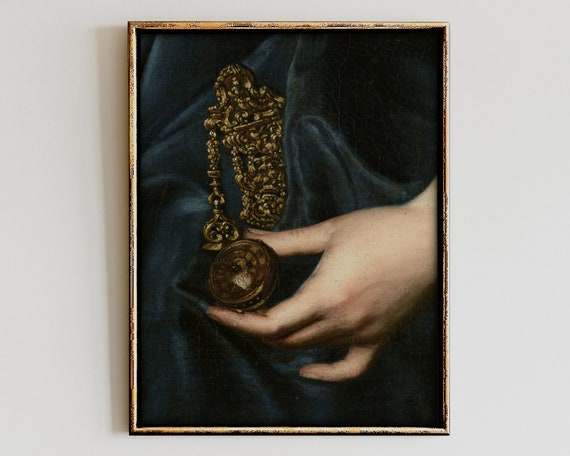 Alter Eclectic Vintage Portrait Baroque Art Print