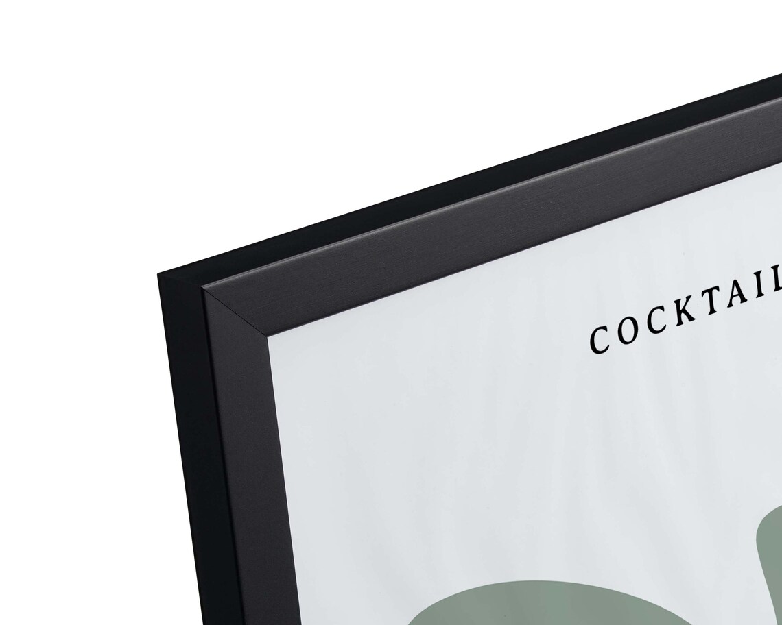 Daiquiri Cocktail of the Day Bubble Letters Drink Recipe Poster - Image 2
