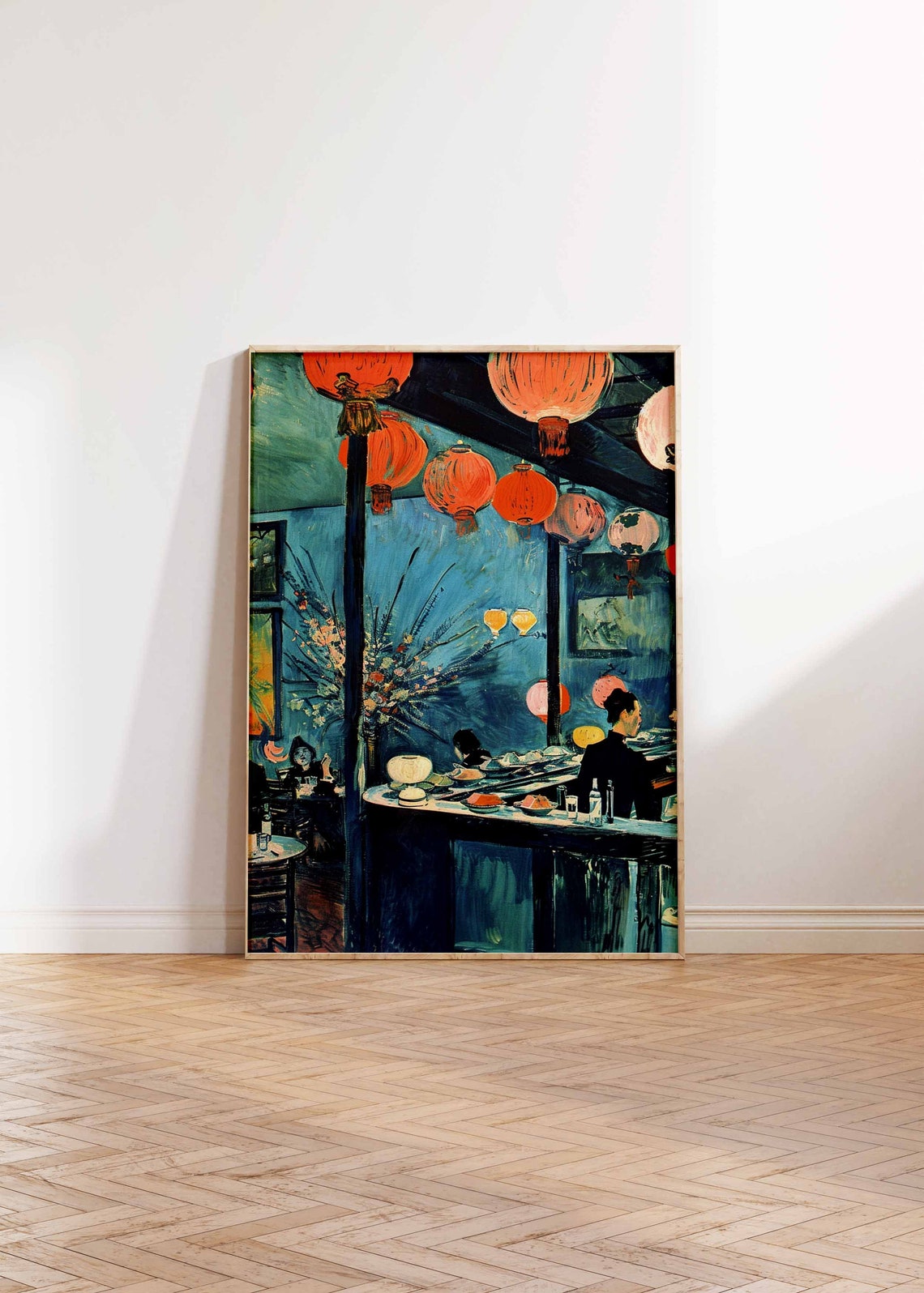 Japanese Sushi Poster Sushi Print Japanese Food Art Japanese Food Print Sushi Poster Japanese Wall Art Kitchen Decor Food Print - Image 2