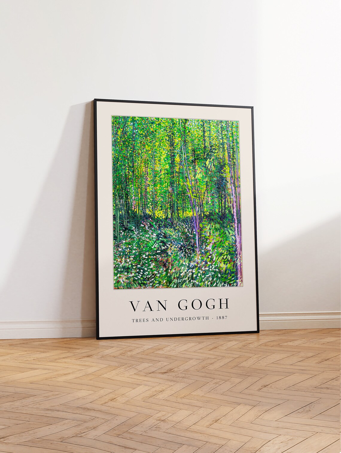 Van Gogh Trees And Undergrowth Art Print - Image 3