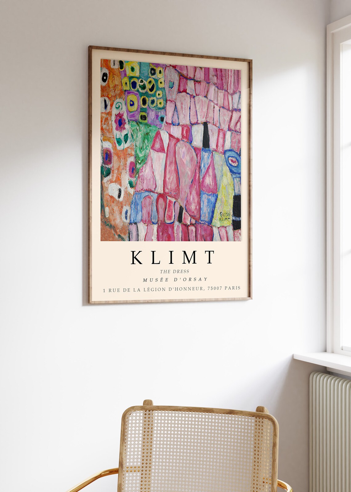 Gustav Klimt The Dress Musée d'Orsay Art Nouveau Exhibition Poster - Image 3
