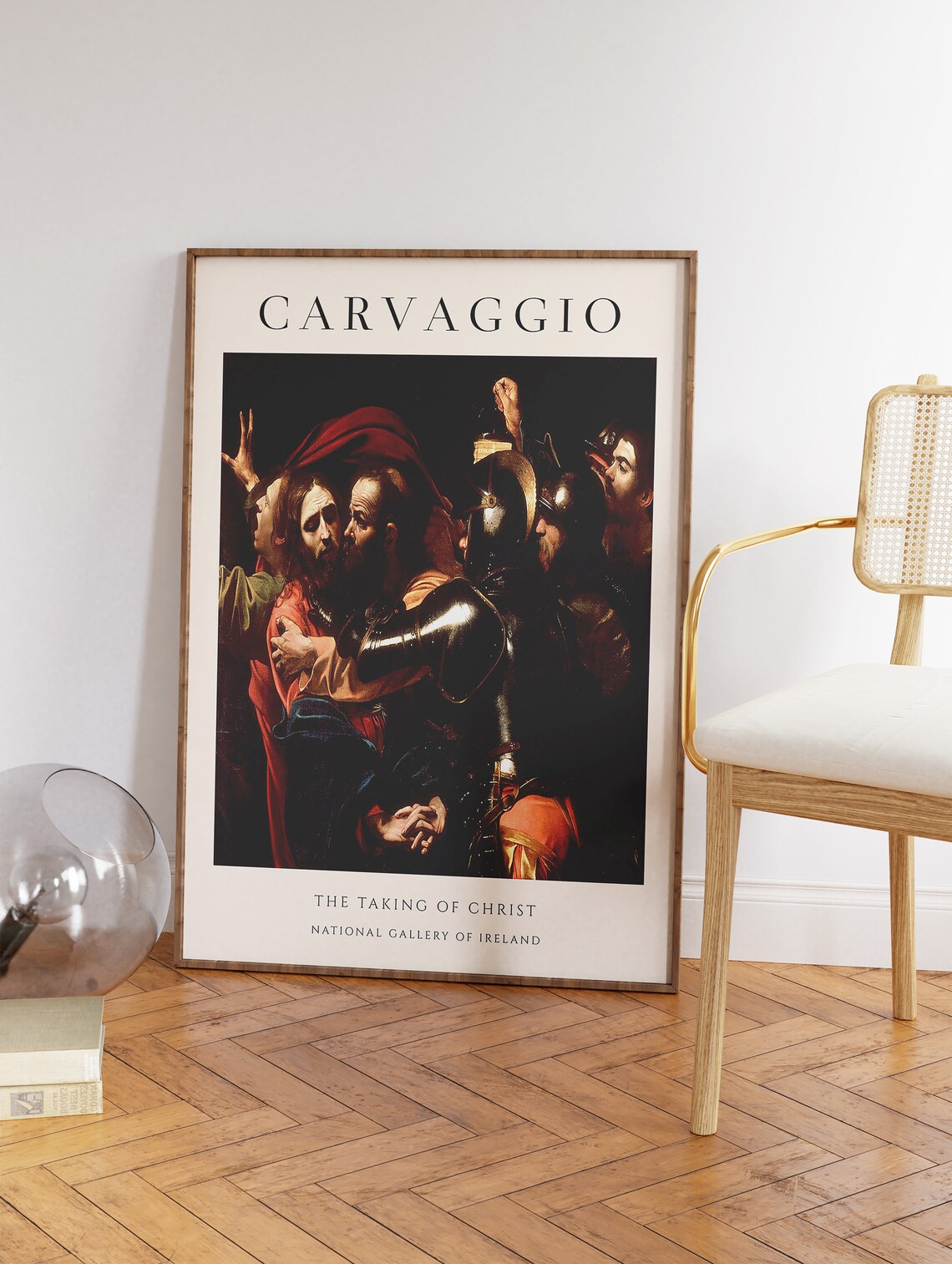 Caravaggio The Taking of Christ Art Print - Image 3