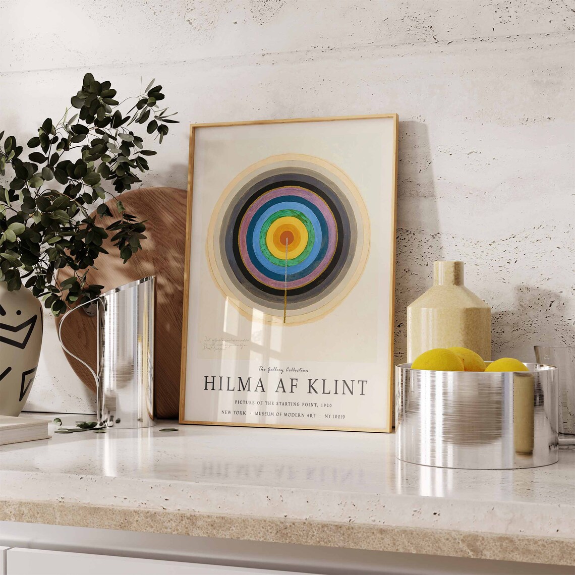 Hilma Af Klint Abstract Modern Art Print - Image 3