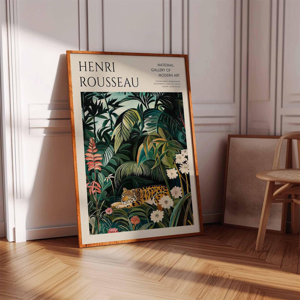 Henri Rousseau Vintage Boho Tropical Poster Print - Image 2