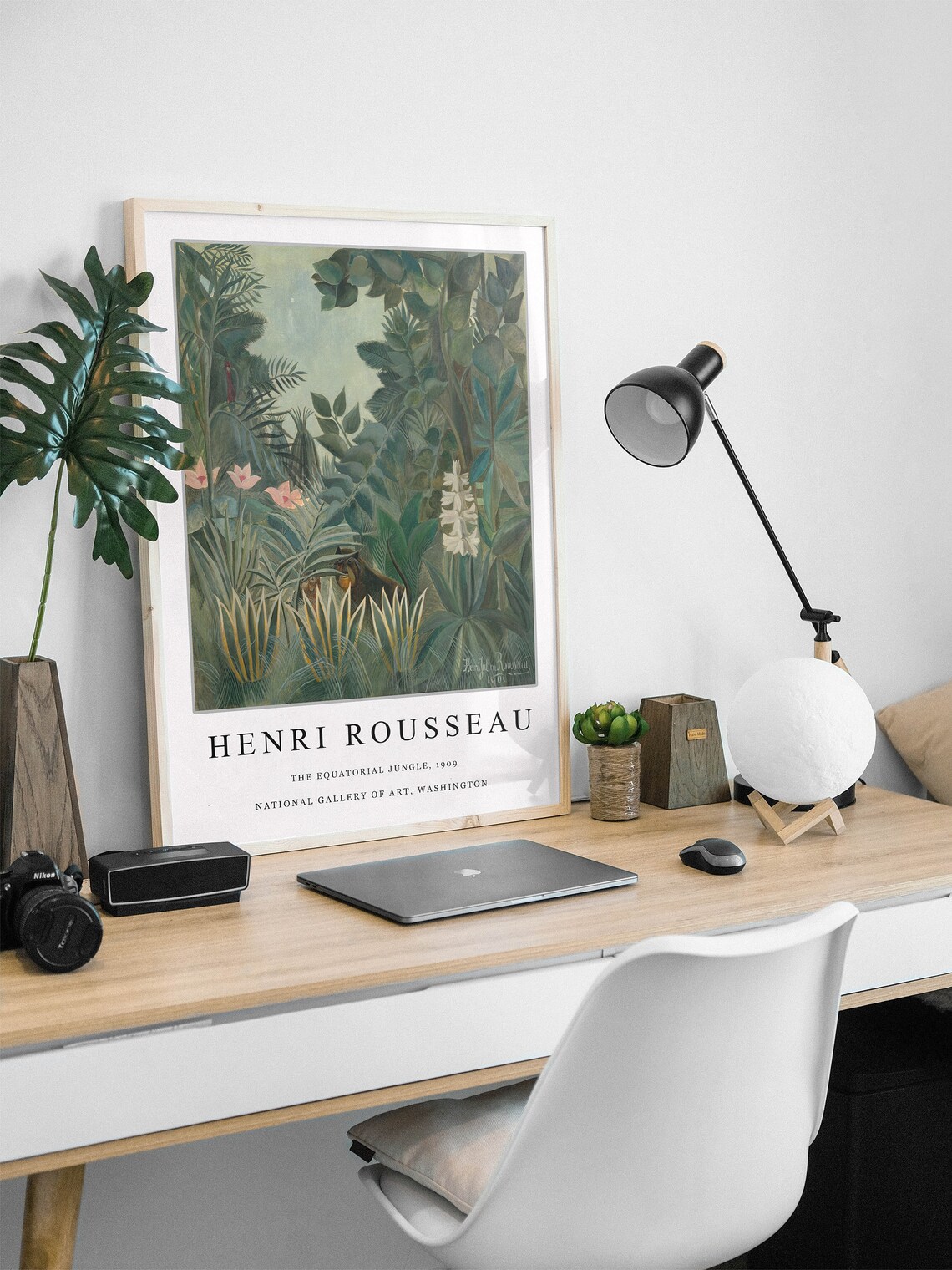 Henri Rousseau The Equatorial Jungle Art Print - Image 2
