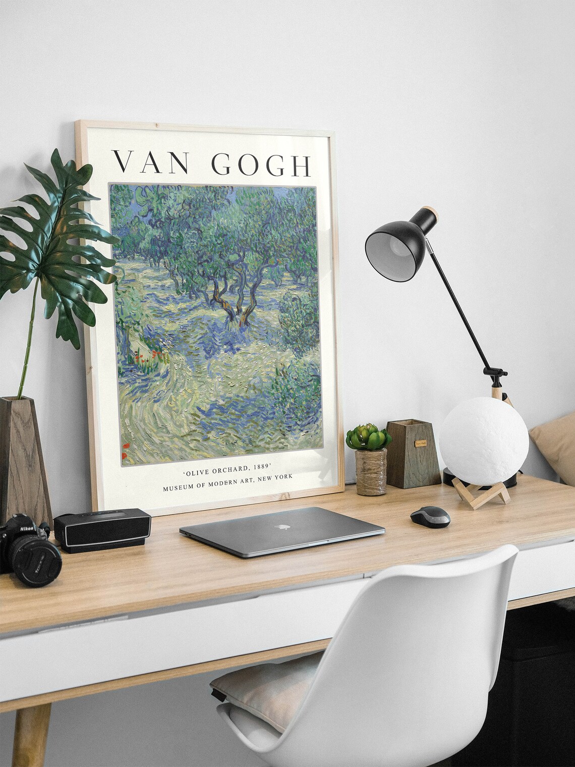 Van Gogh Olive Orchard Art Print, Exhibition Poster - Image 2