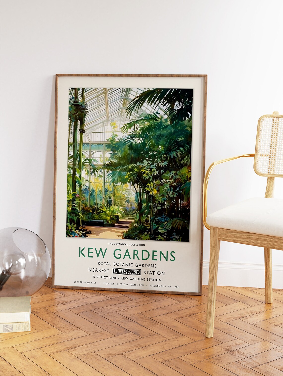 Kew Gardens Vintage Botanical Art Print, London - Image 2