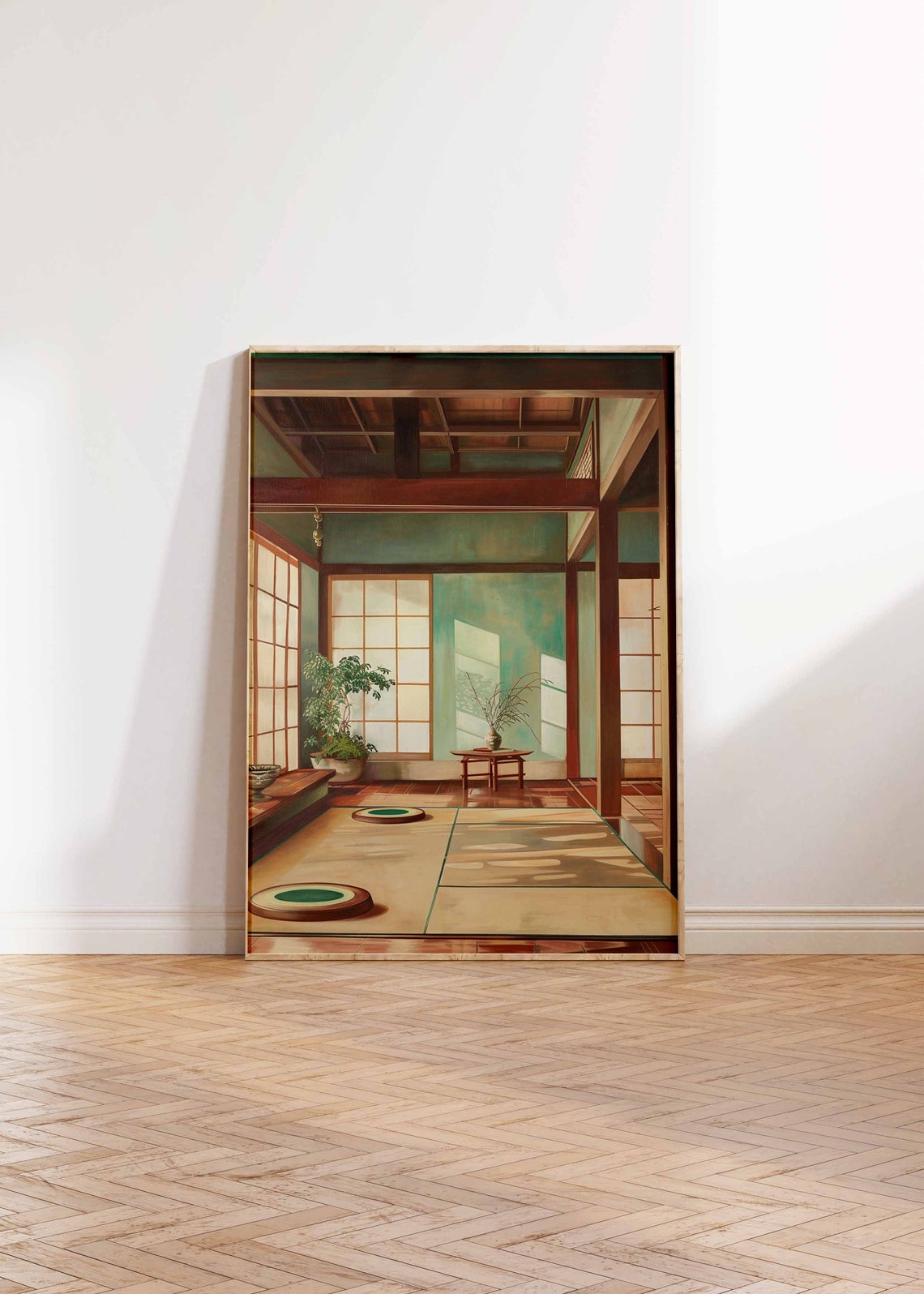 Traditional Japanese Tea House Poster Japanese Art Print Japanese Food Poster Asian Decor Traditional Japanese Art Oriental Print - Image 2