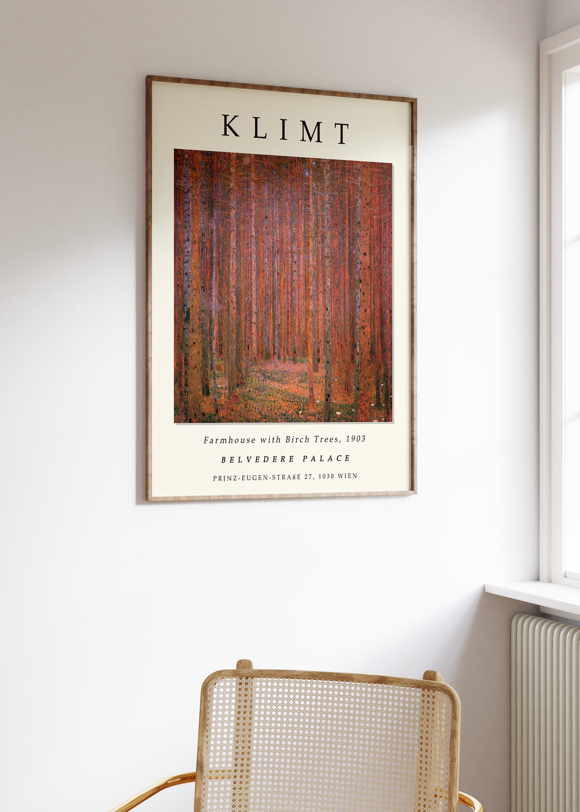Gustav Klimt Floral Decor Poster Print - Image 3