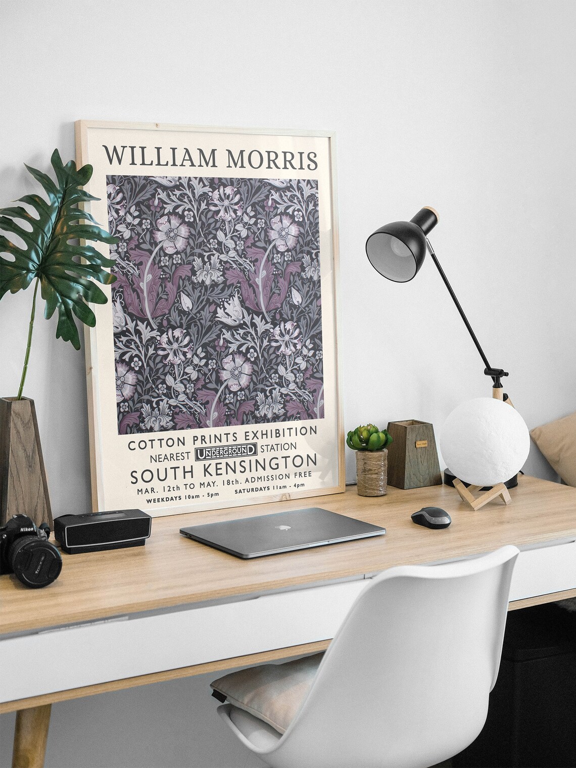 William Morris Vintage Botanical Floral Art Print - Image 2