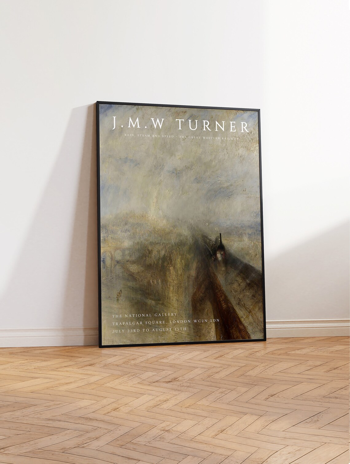 J. M. W. Turner Rain, Steam and Speed Art Print - Image 2