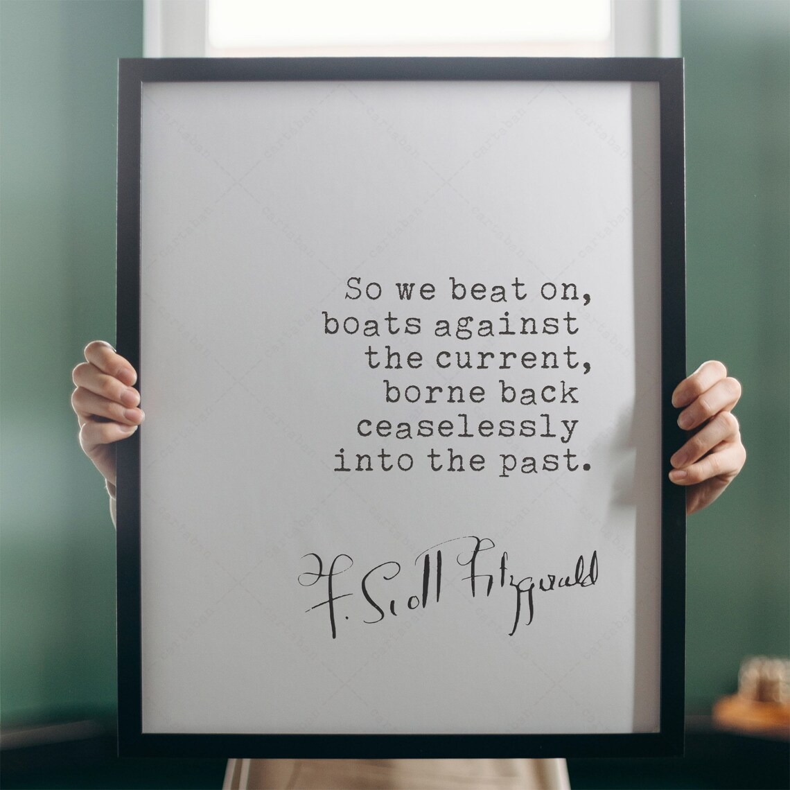 F. Scott Fitzgerald, The Great Gatsby Art Print - Image 3
