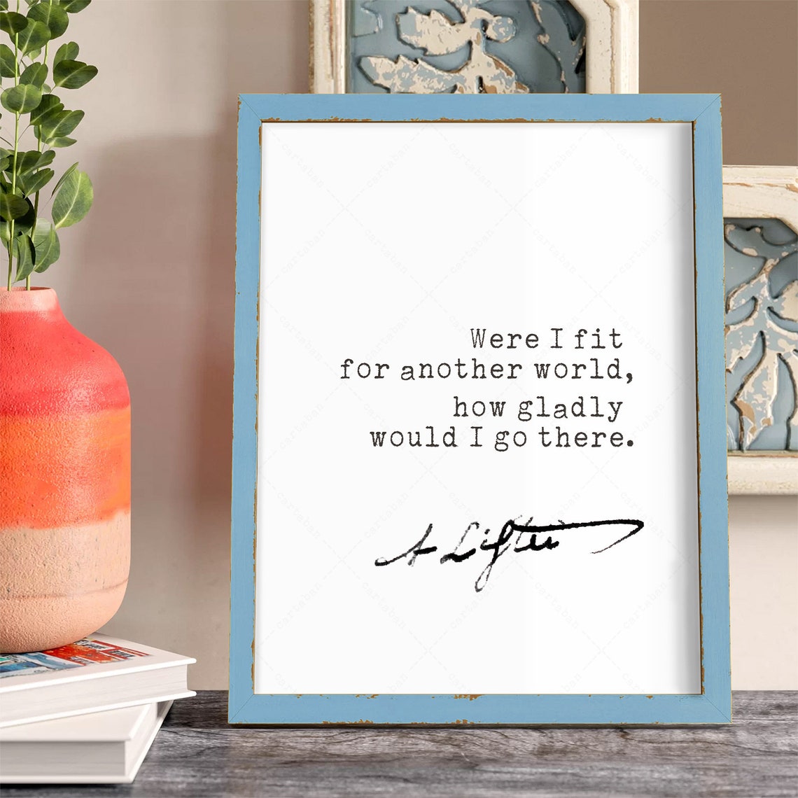 Anne Lister Gentleman Jack Another World Inspirational Quote Poster - Image 3